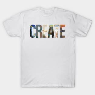 CREATE Art Famous Paintings Artist Inspiration T-Shirt